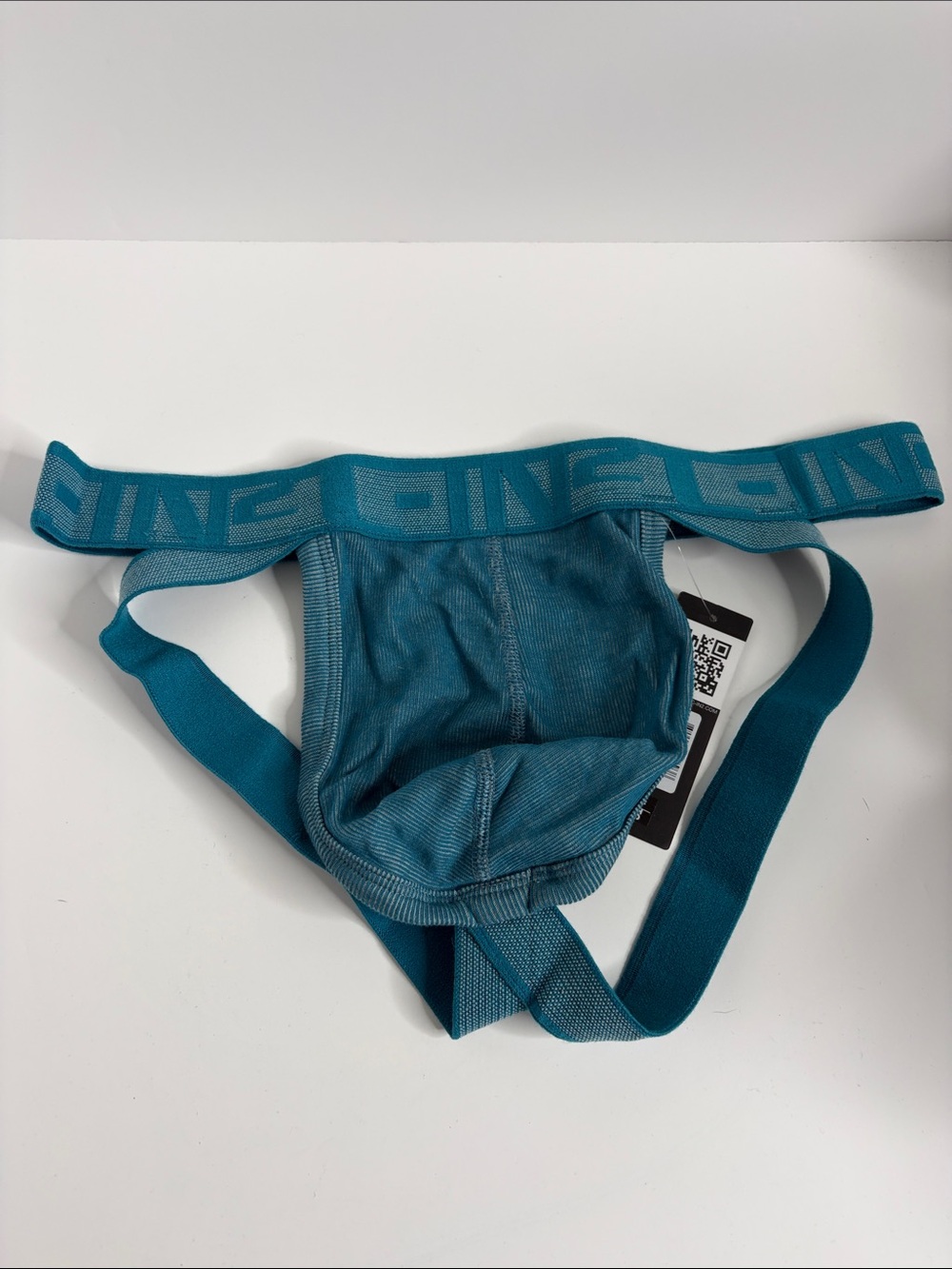 Men's Teal Athletic Jockstrap Brief